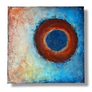 Original Zorica Delova Saatchi Art Abstract Expressionist Painting - Inner Path